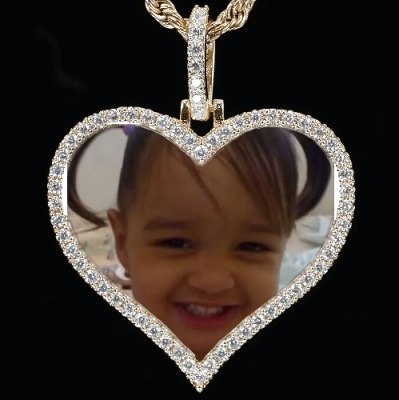 CUSTOM PICTURE PENDANT STYLE-3 sold by The GUU Shop