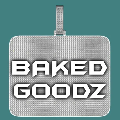 CUSTOM LETTER NECKLACE 3D BIG SQUARE sold by The GUU Shop