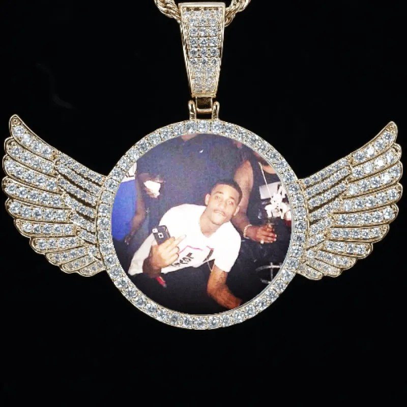 CUSTOM PICTURE PENDANT STYLE-4 sold by The GUU Shop