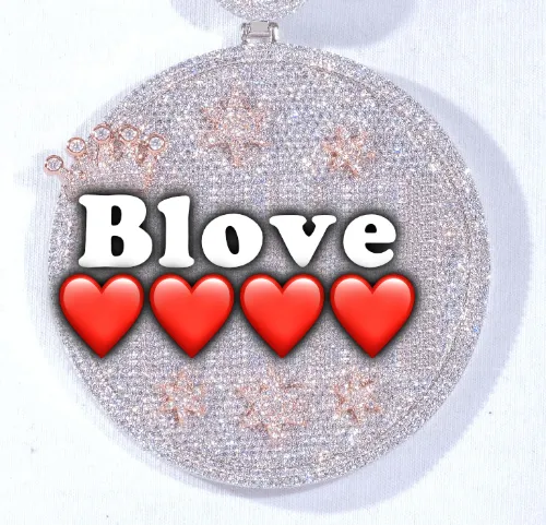 CUSTOM LETTER NECKLACE 3D BIG OCTAGON sold by The GUU Shop