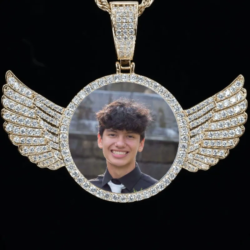 CUSTOM PICTURE PENDANT STYLE-4 sold by The GUU Shop