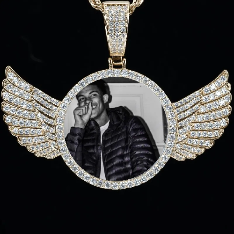 CUSTOM PICTURE PENDANT STYLE-4 sold by The GUU Shop