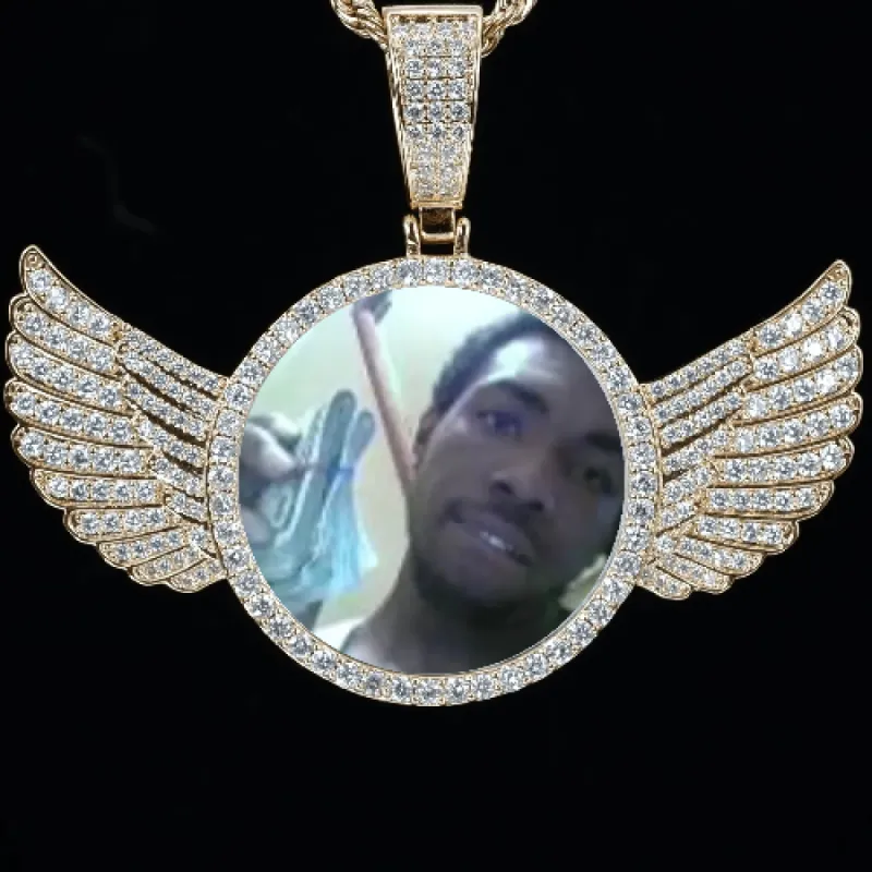 CUSTOM PICTURE PENDANT STYLE-4 sold by The GUU Shop