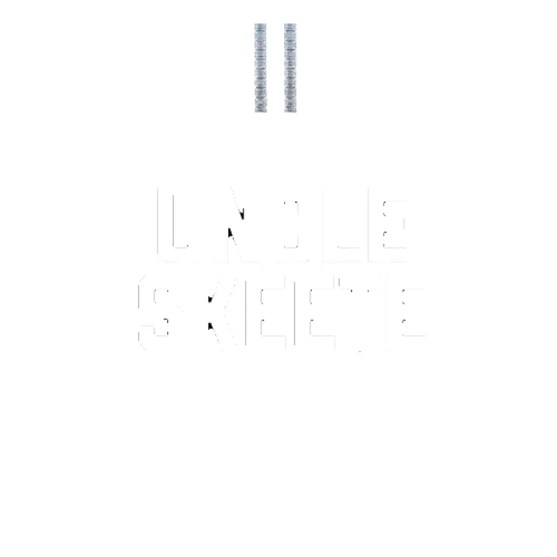 Custom Letters Baguette Two Layer Necklace sold by The GUU Shop