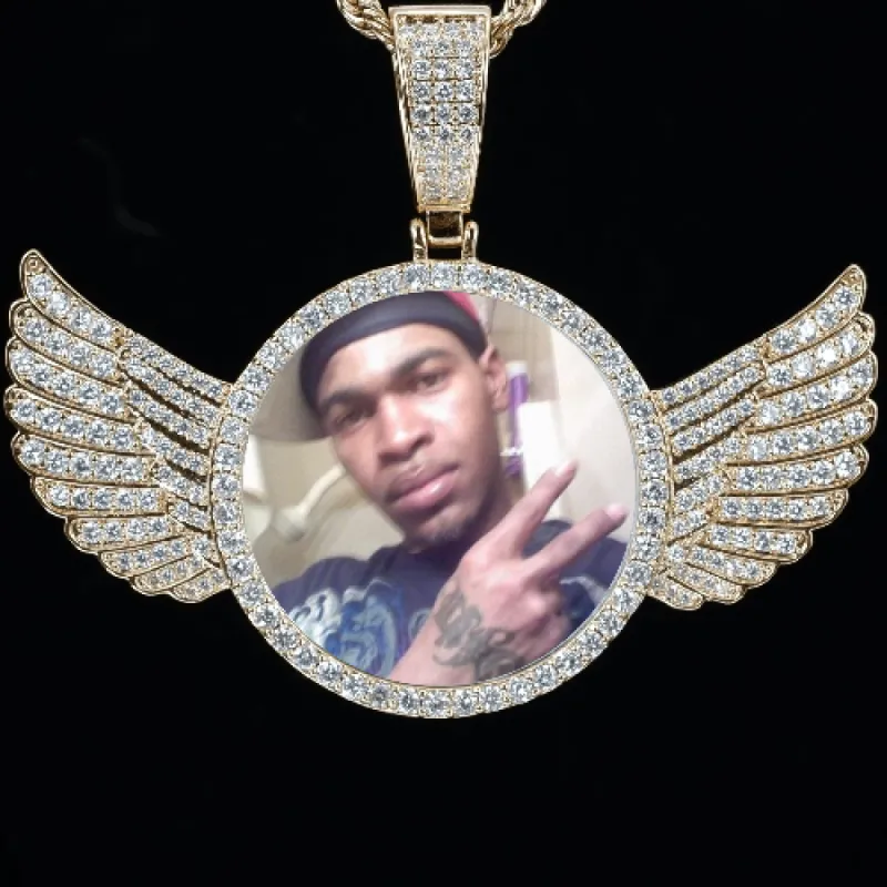 CUSTOM PICTURE PENDANT STYLE-4 sold by The GUU Shop