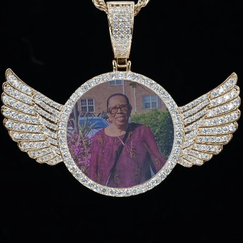 CUSTOM PICTURE PENDANT STYLE-4 sold by The GUU Shop