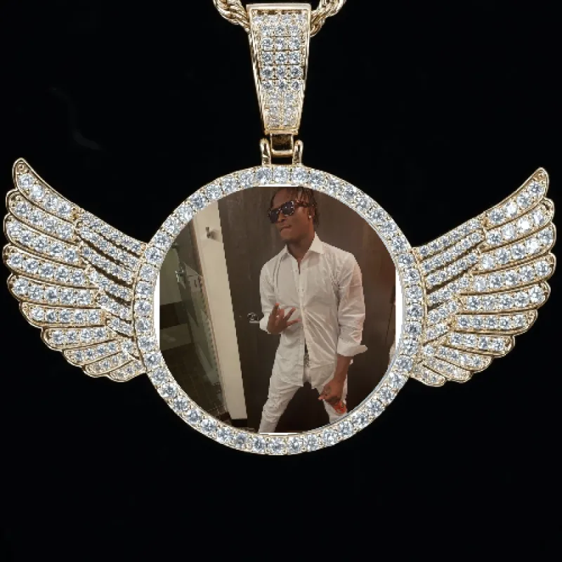 CUSTOM PICTURE PENDANT STYLE-4 sold by The GUU Shop