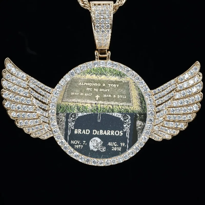 CUSTOM PICTURE PENDANT STYLE-4 sold by The GUU Shop