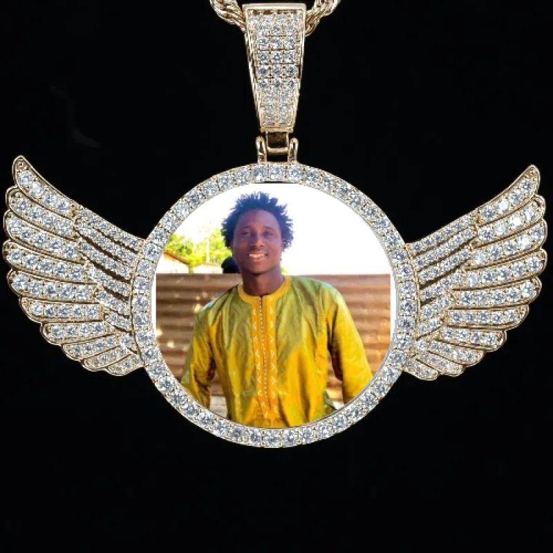 CUSTOM PICTURE PENDANT STYLE-4 sold by The GUU Shop