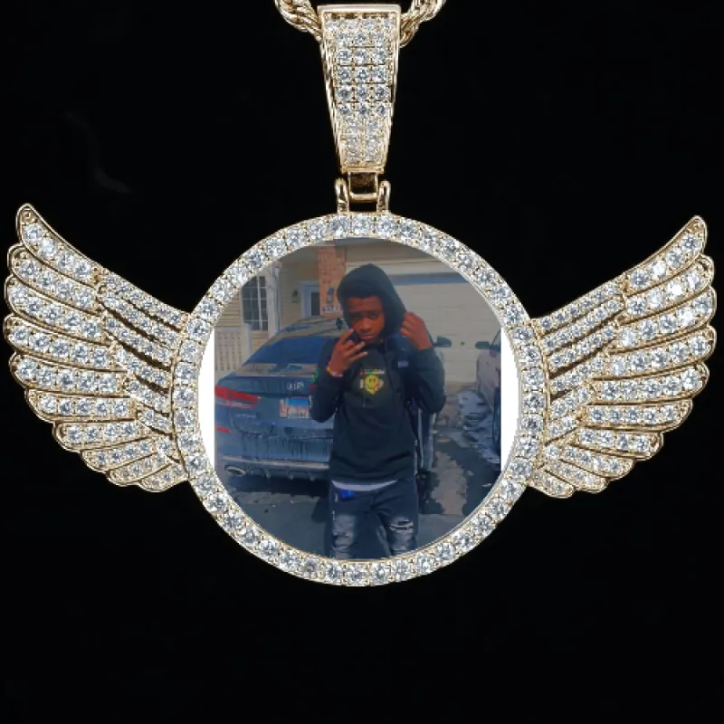 CUSTOM PICTURE PENDANT STYLE-4 sold by The GUU Shop