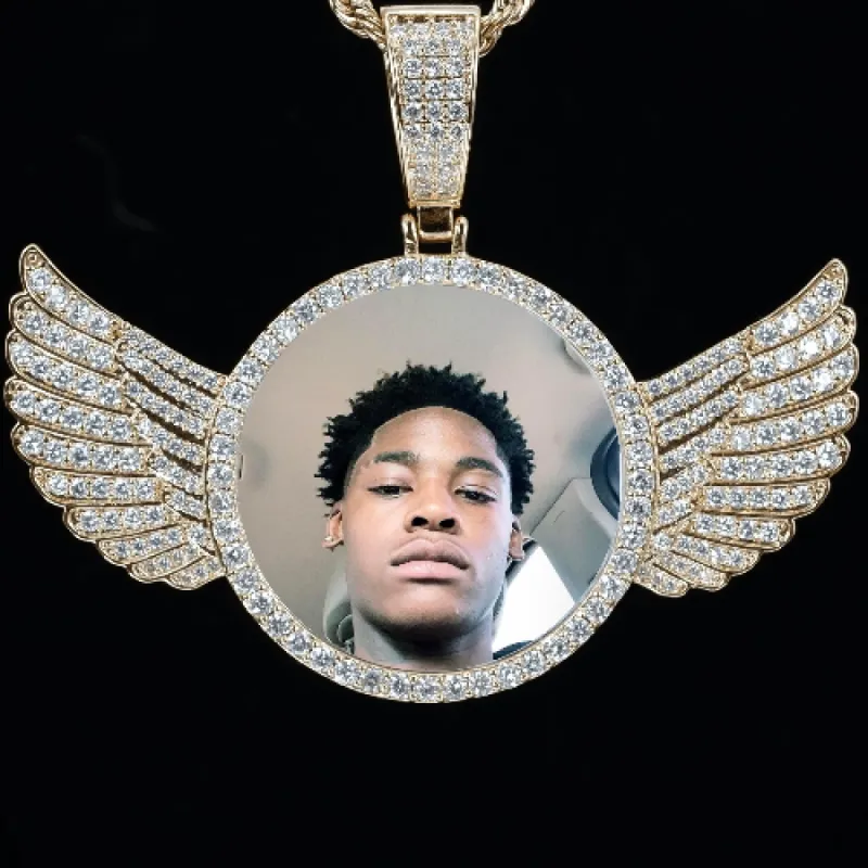 CUSTOM PICTURE PENDANT STYLE-4 sold by The GUU Shop