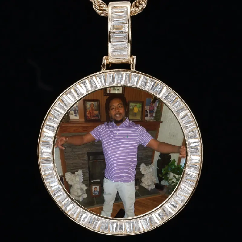 CUSTOM PICTURE PENDANT STYLE-2 sold by The GUU Shop