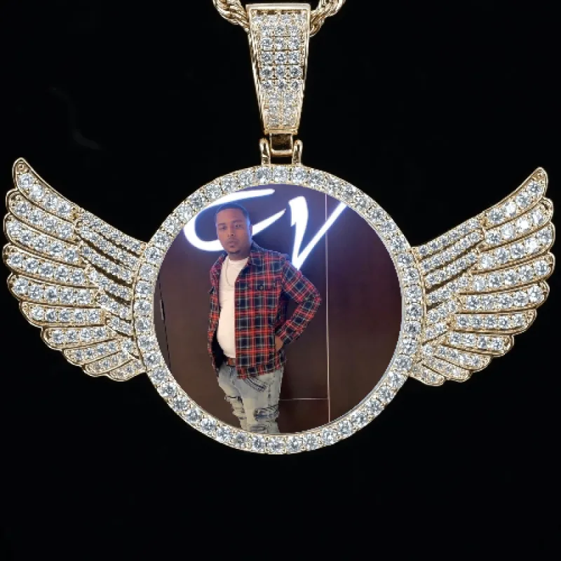 CUSTOM PICTURE PENDANT STYLE-4 sold by The GUU Shop