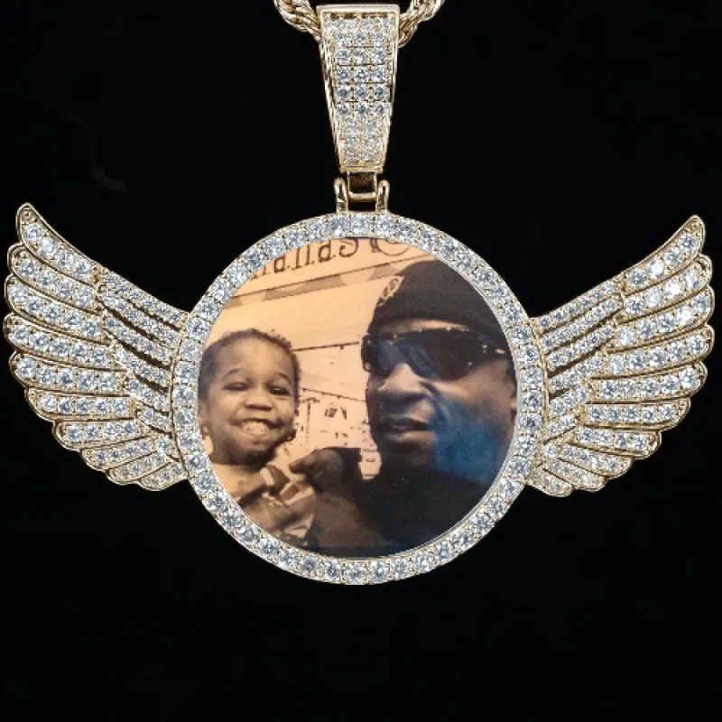 CUSTOM PICTURE PENDANT STYLE-4 sold by The GUU Shop