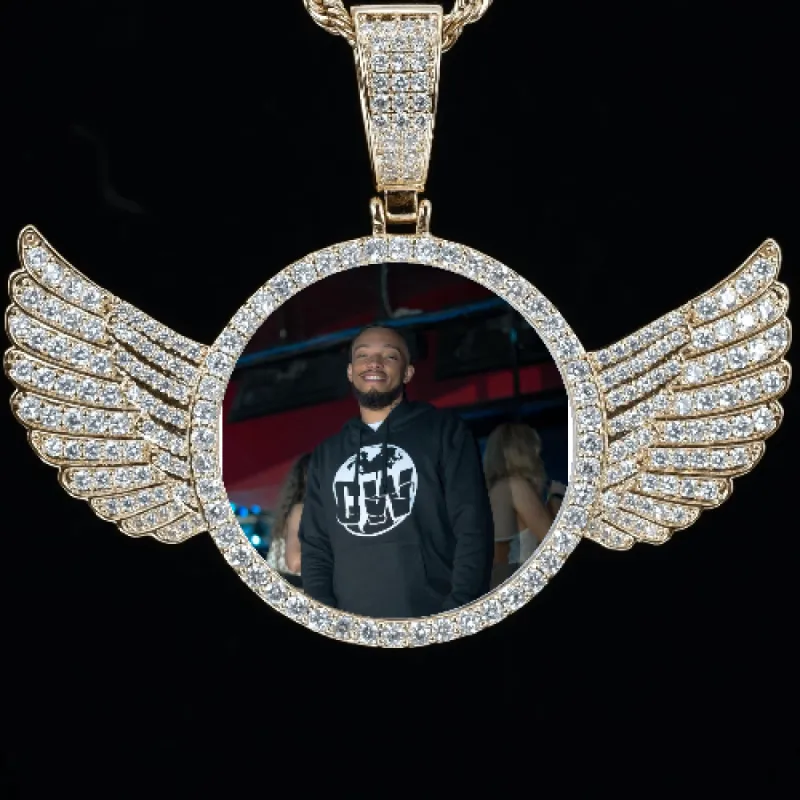 CUSTOM PICTURE PENDANT STYLE-4 sold by The GUU Shop