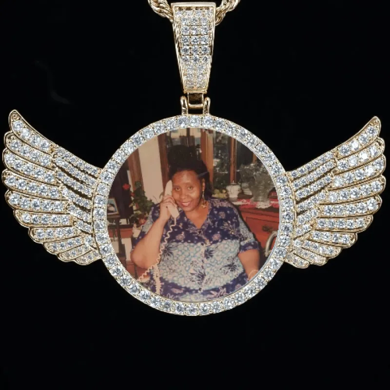 CUSTOM PICTURE PENDANT STYLE-4 sold by The GUU Shop