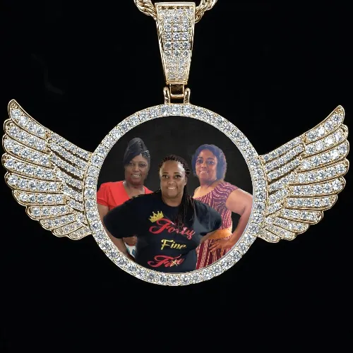 CUSTOM PICTURE PENDANT STYLE-4 sold by The GUU Shop