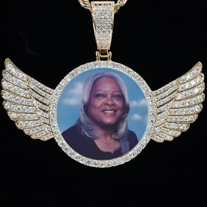 CUSTOM PICTURE PENDANT STYLE-4 sold by The GUU Shop