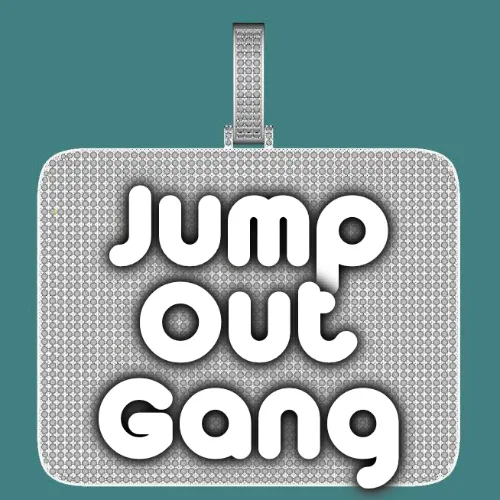 CUSTOM LETTER NECKLACE 3D BIG SQUARE sold by The GUU Shop