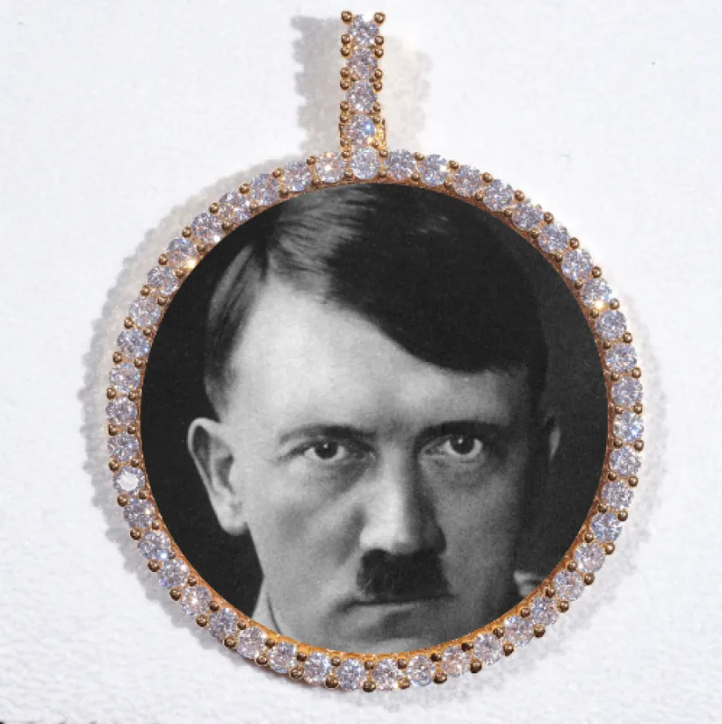 LARGE 3D CIRCLE CUSTOM PICTURE PENDANT sold by The GUU Shop