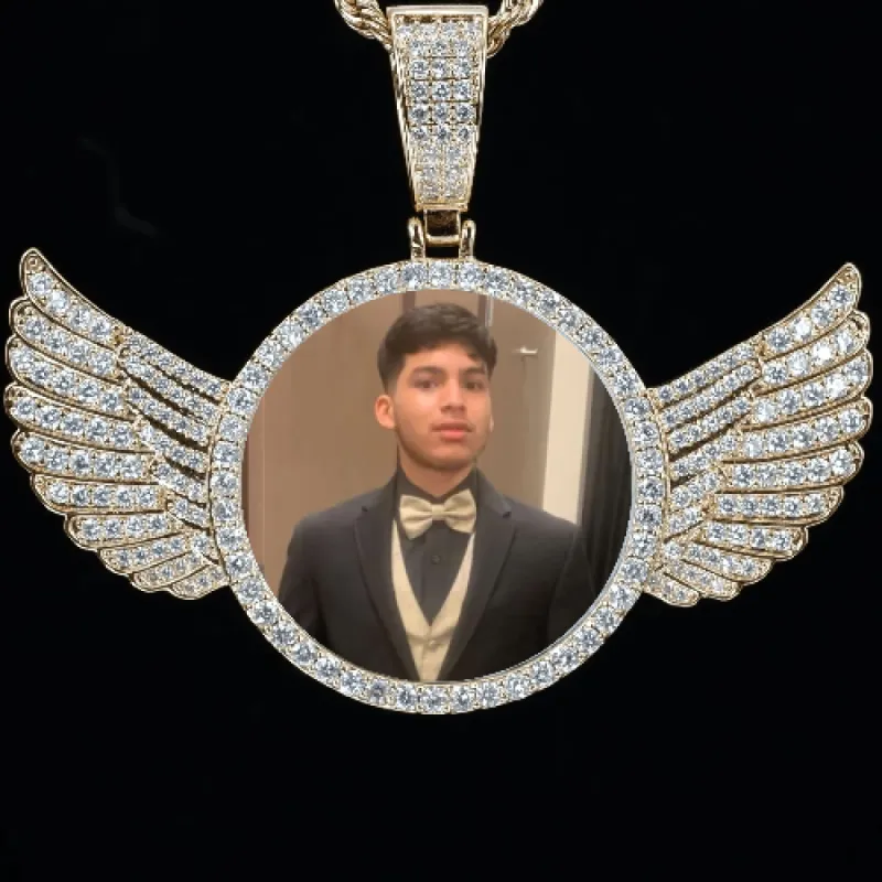 CUSTOM PICTURE PENDANT STYLE-4 sold by The GUU Shop