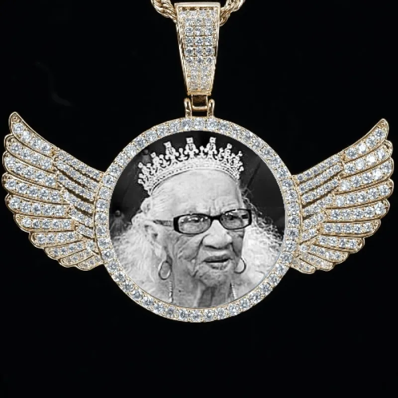 CUSTOM PICTURE PENDANT STYLE-4 sold by The GUU Shop