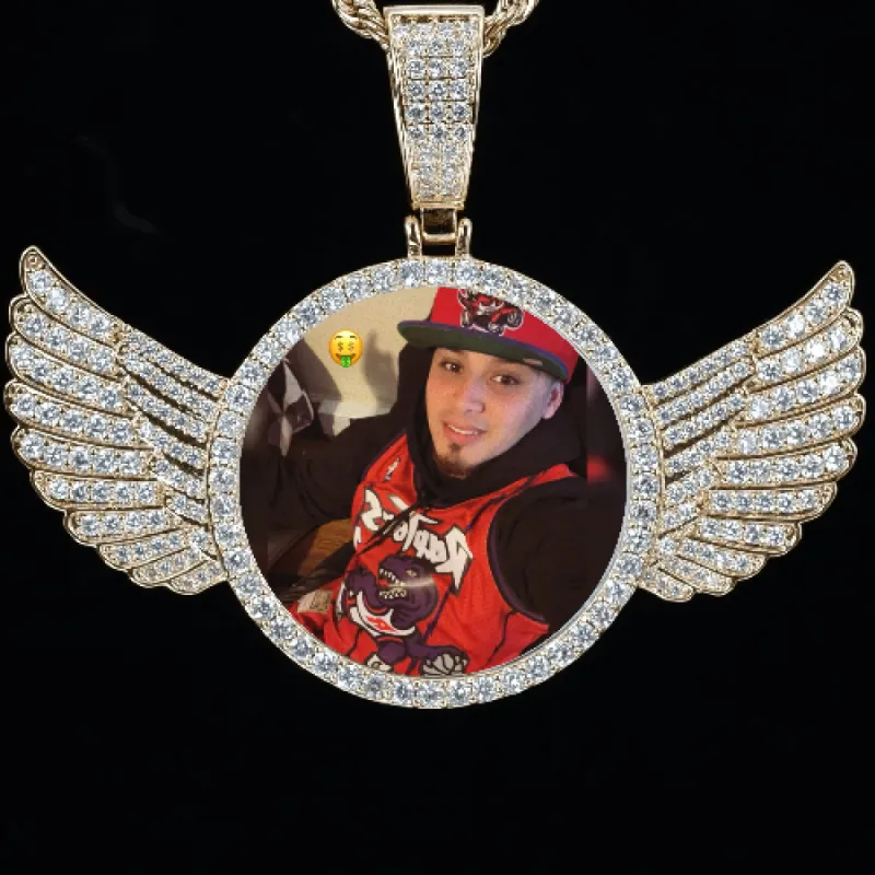 CUSTOM PICTURE PENDANT STYLE-4 sold by The GUU Shop