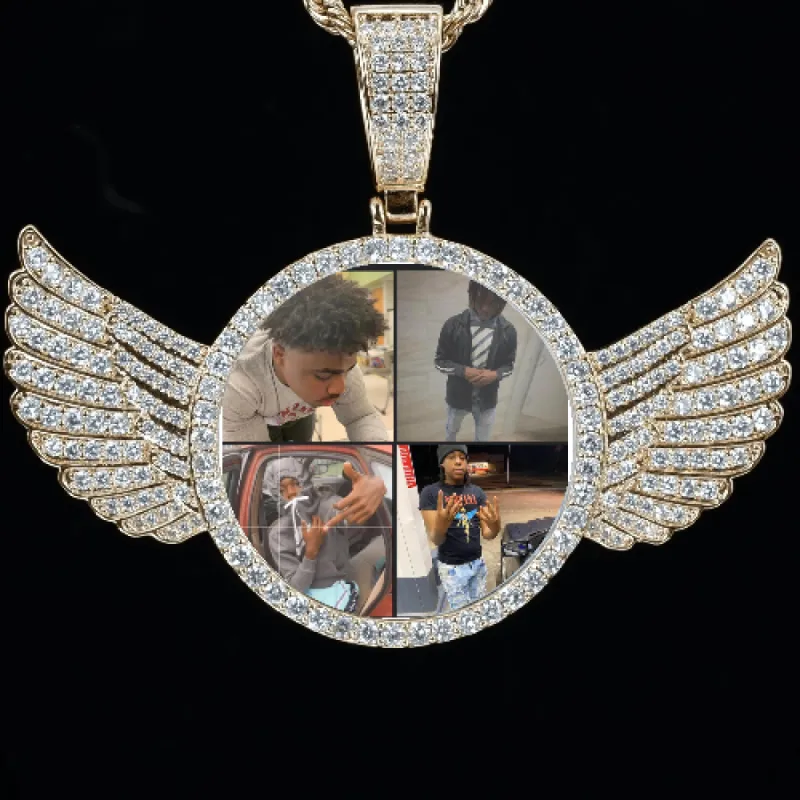 CUSTOM PICTURE PENDANT STYLE-4 sold by The GUU Shop