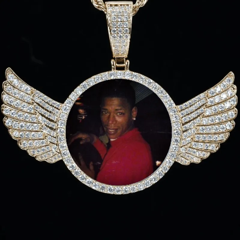 CUSTOM PICTURE PENDANT STYLE-4 sold by The GUU Shop