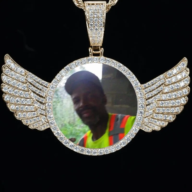 CUSTOM PICTURE PENDANT STYLE-4 sold by The GUU Shop