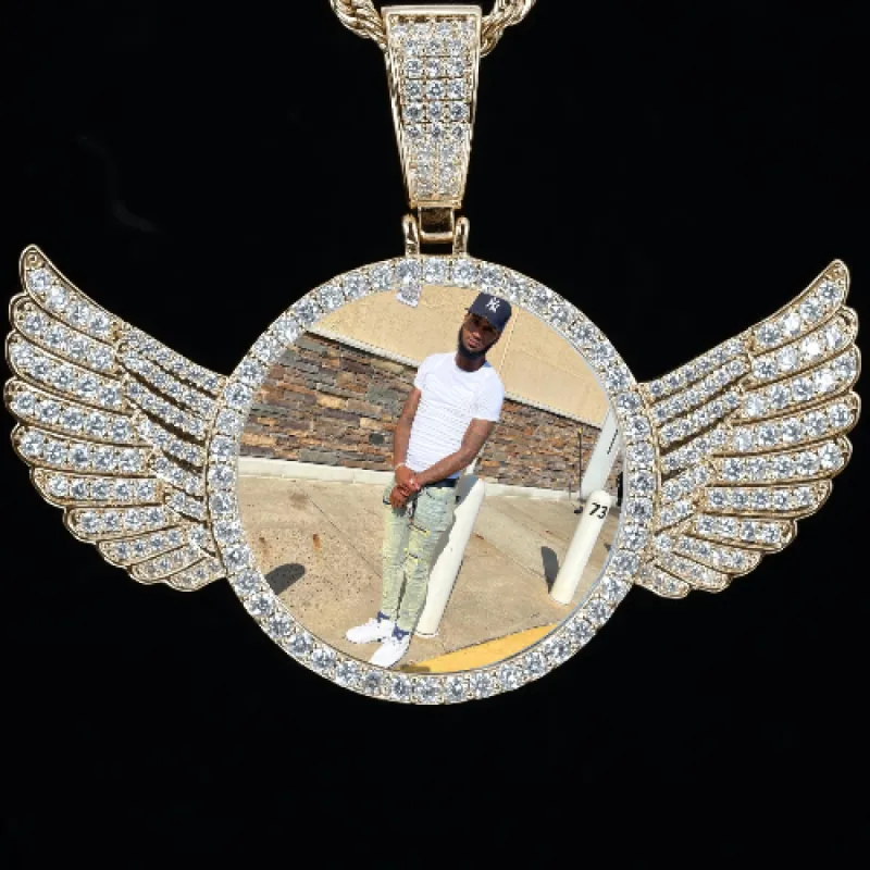 CUSTOM PICTURE PENDANT STYLE-4 sold by The GUU Shop