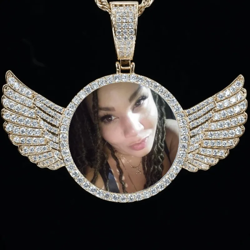 CUSTOM PICTURE PENDANT STYLE-4 sold by The GUU Shop