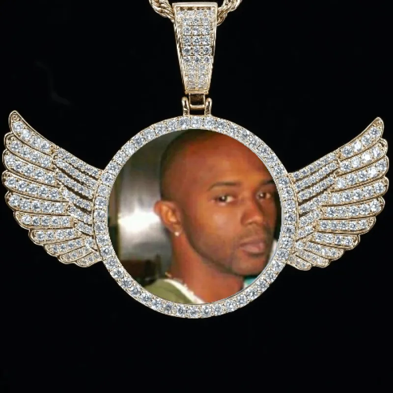 CUSTOM PICTURE PENDANT STYLE-4 sold by The GUU Shop