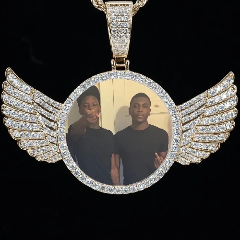 CUSTOM PICTURE PENDANT STYLE-4 sold by The GUU Shop