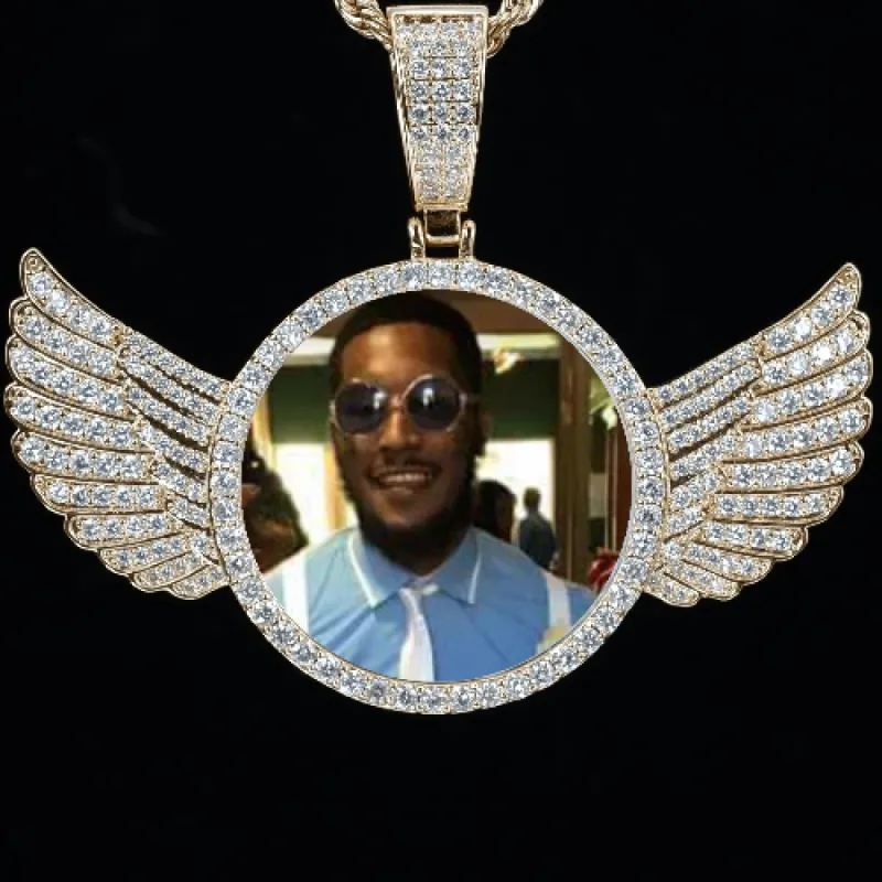 CUSTOM PICTURE PENDANT STYLE-4 sold by The GUU Shop