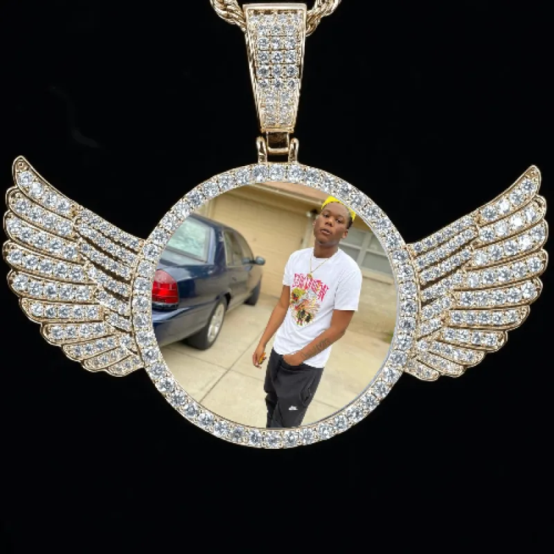 CUSTOM PICTURE PENDANT STYLE-4 sold by The GUU Shop