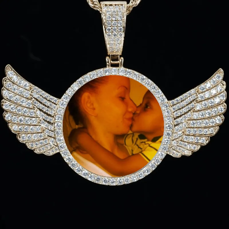 CUSTOM PICTURE PENDANT STYLE-4 sold by The GUU Shop