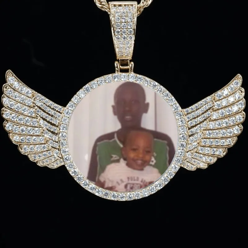 CUSTOM PICTURE PENDANT STYLE-4 sold by The GUU Shop