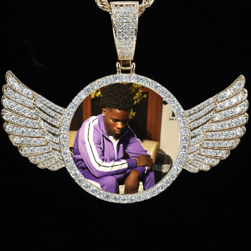 CUSTOM PICTURE PENDANT STYLE-4 sold by The GUU Shop