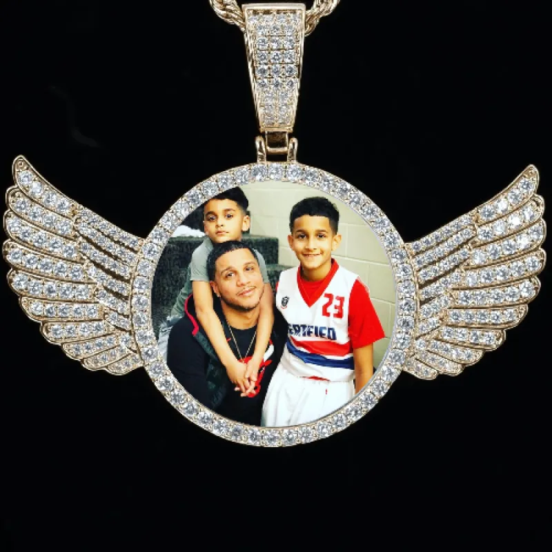 CUSTOM PICTURE PENDANT STYLE-4 sold by The GUU Shop