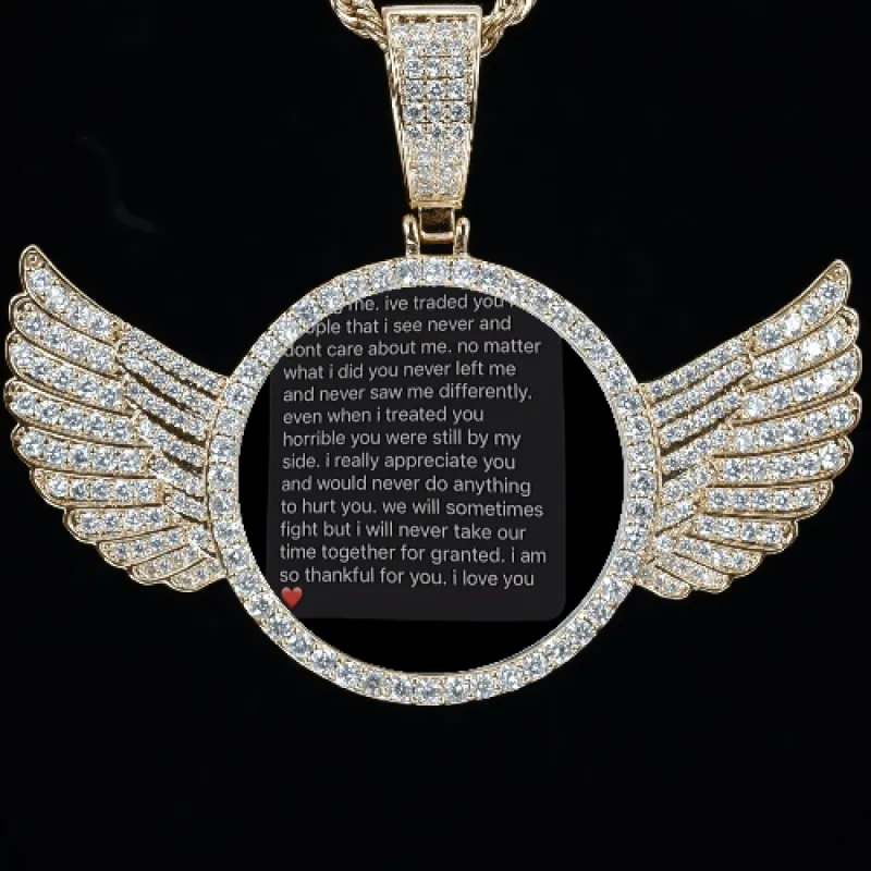 CUSTOM PICTURE PENDANT STYLE-4 sold by The GUU Shop