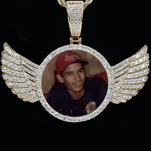 CUSTOM PICTURE PENDANT STYLE-4 sold by The GUU Shop