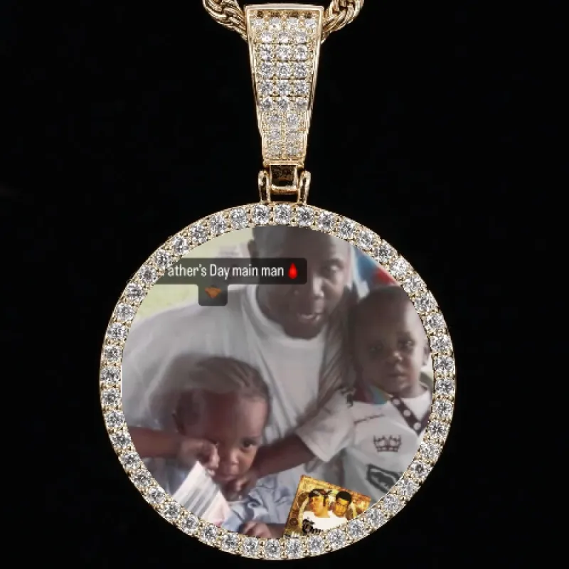 CUSTOM PICTURE PENDANT STYLE-1 sold by The GUU Shop