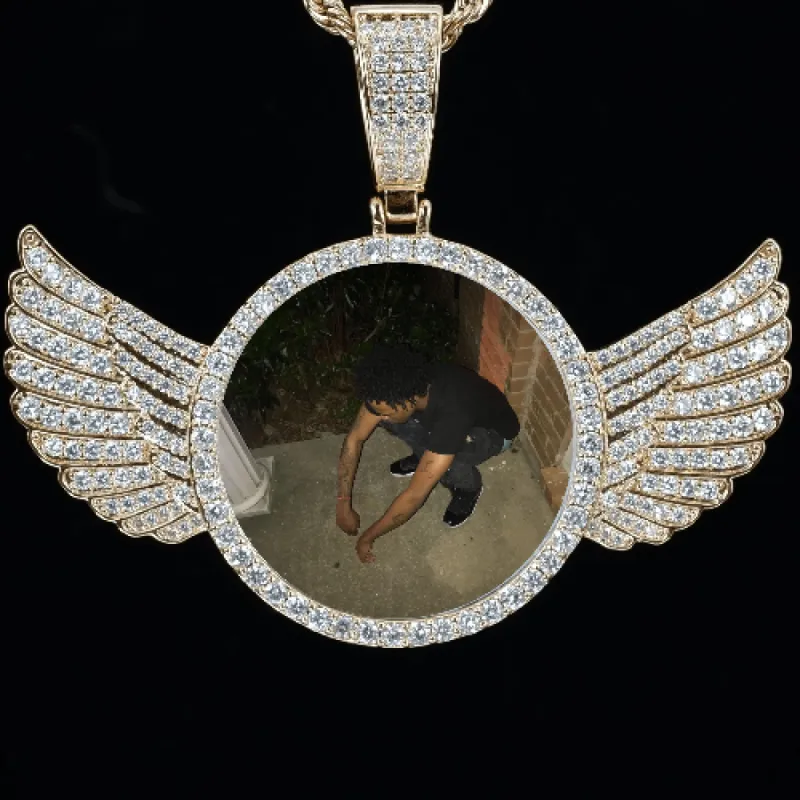 CUSTOM PICTURE PENDANT STYLE-4 sold by The GUU Shop