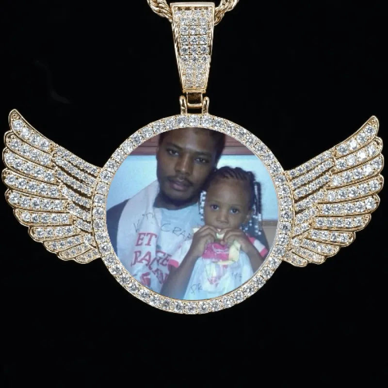 CUSTOM PICTURE PENDANT STYLE-4 sold by The GUU Shop