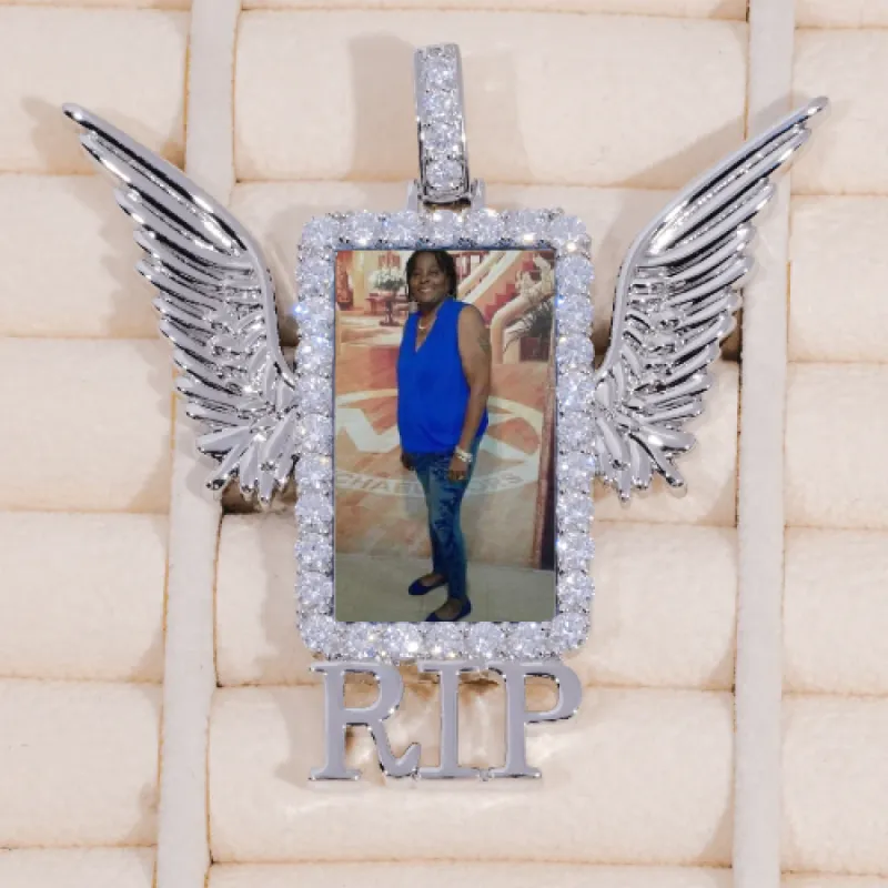 RIP WING 3D CUSTOM PICTURE PENDANT sold by The GUU Shop