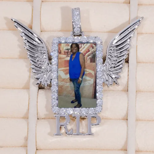 RIP WING 3D CUSTOM PICTURE PENDANT sold by The GUU Shop