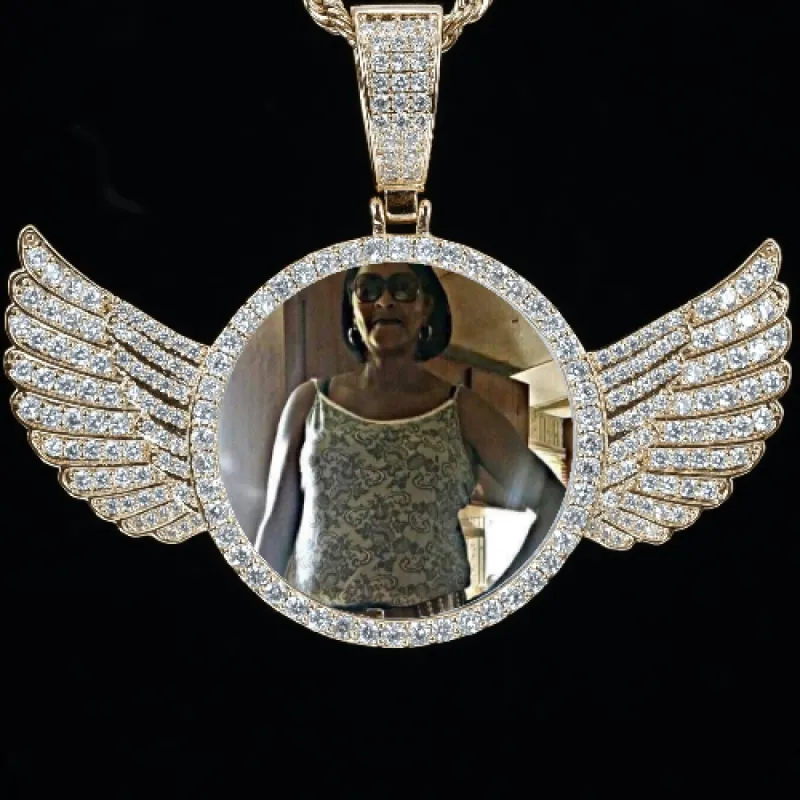 CUSTOM PICTURE PENDANT STYLE-4 sold by The GUU Shop