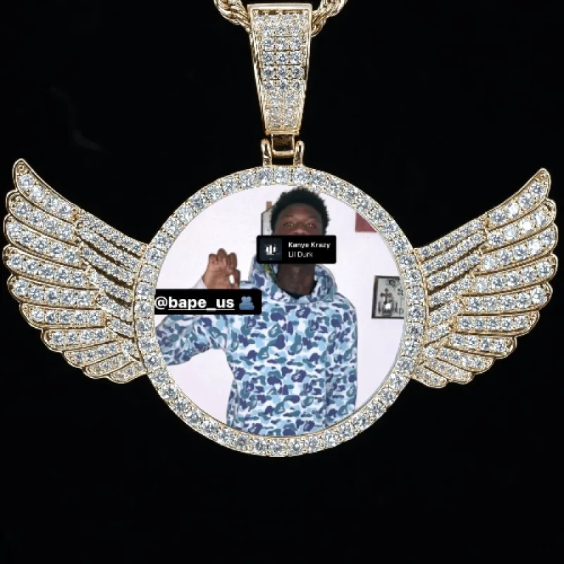 CUSTOM PICTURE PENDANT STYLE-4 sold by The GUU Shop