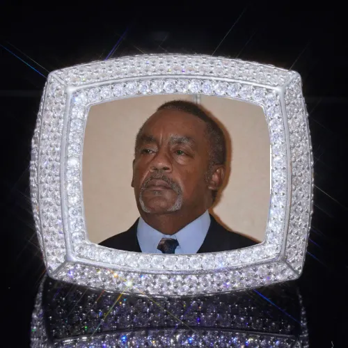 3D CUSTOM PICTURE ICED RING sold by The GUU Shop